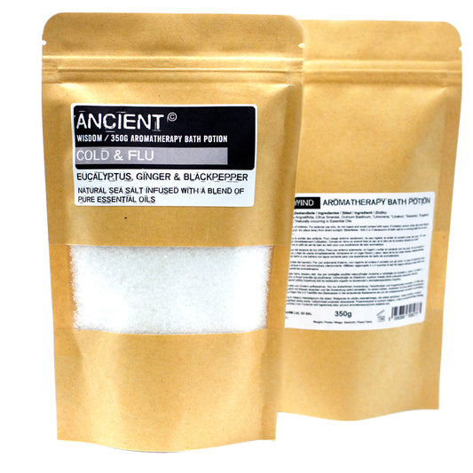 Aromatherapy Bath Salts - Cold & Flu - 350g