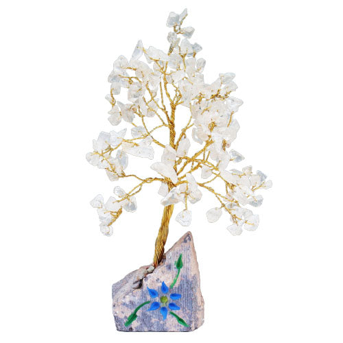 Rock Crystal Indian Gemstone Tree