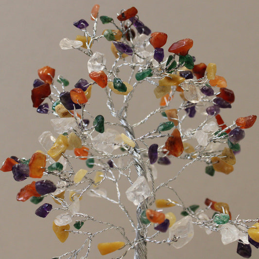 Multi Gemstone Tree With Organite Base