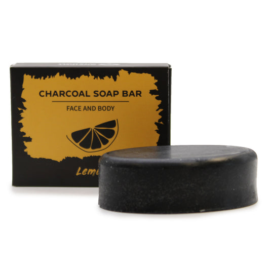 Lemon Charcoal Face & Body Soap Bar
