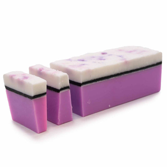 Parma Violet Vibrant Soap Slice