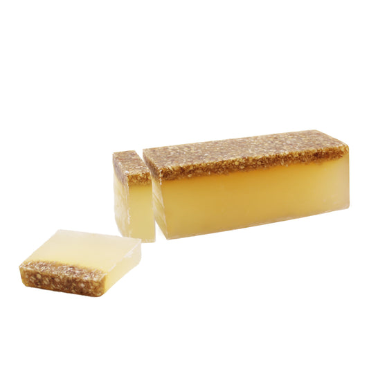 Honey & Oatmeal Handcrafted Soap Slice
