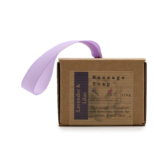 Zen Moment Massage Soap - Lavender & Lilac